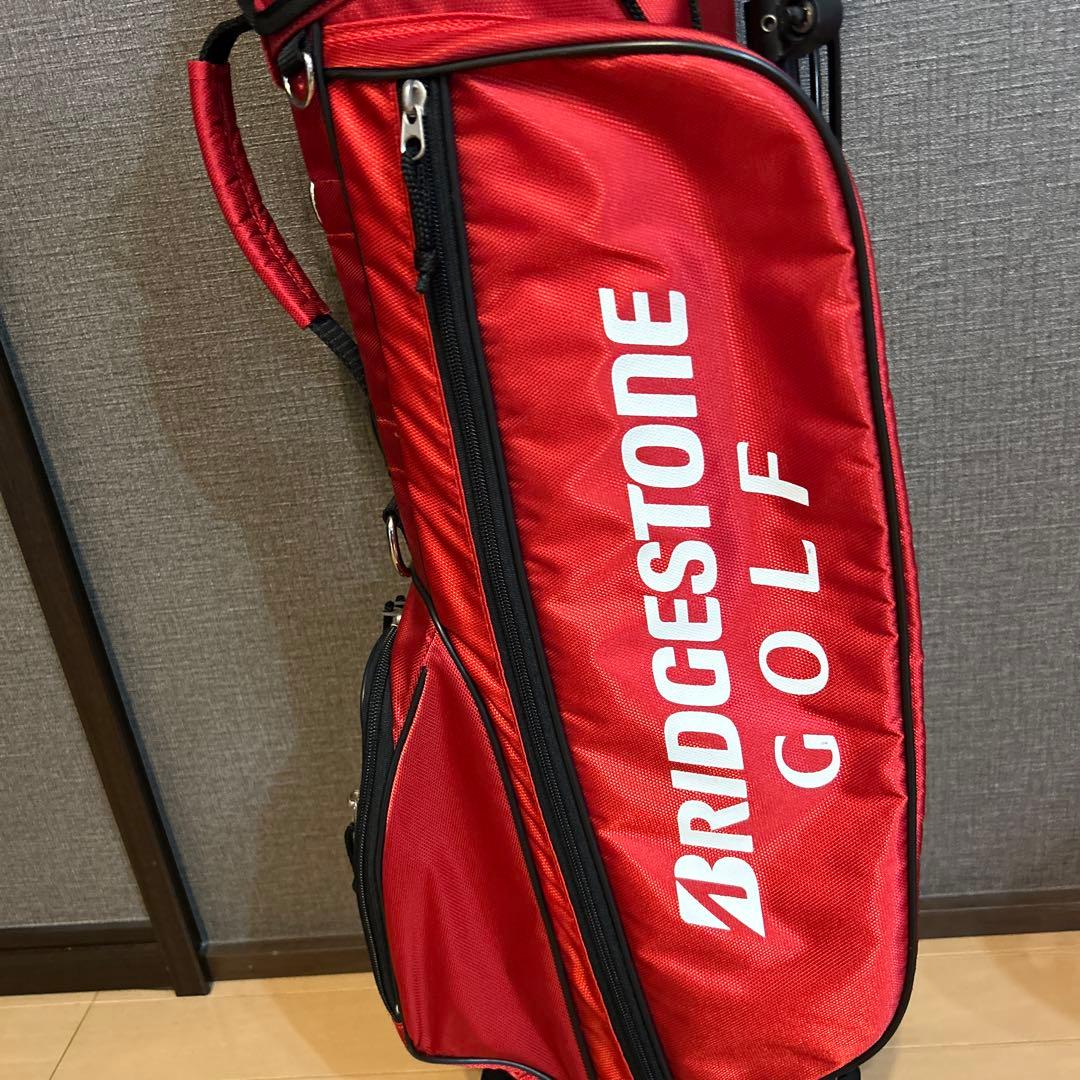 BRIDGESTONE GOLF キャディバッグ レッド