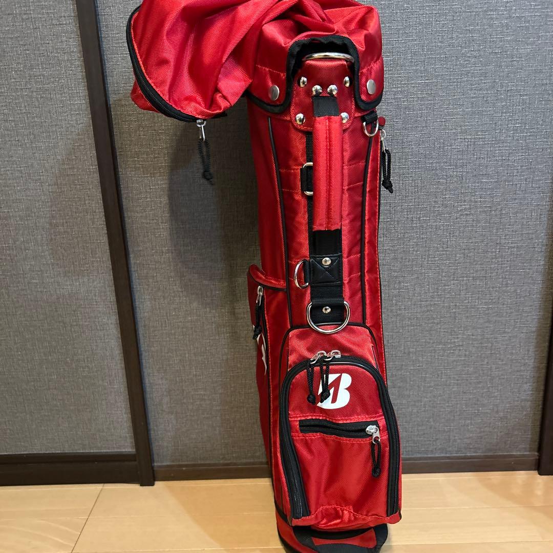 BRIDGESTONE GOLF キャディバッグ レッド