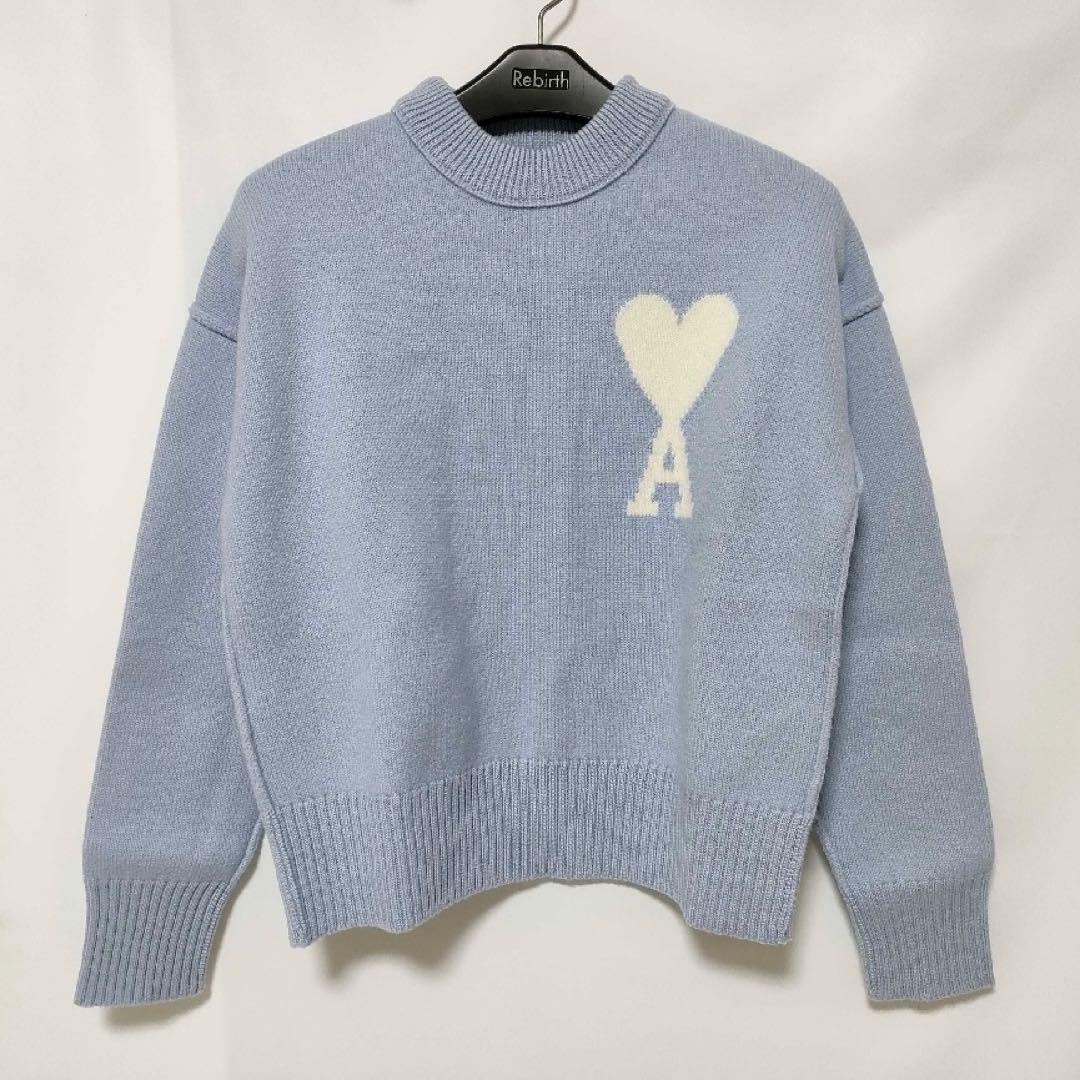 ［美品］2023SS アミパリス　クルーネック　セーター　ニット　XS