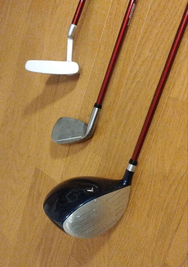 IGNIO イグニオ ジュニアゴルフクラブセット グラブ3本 バッグ 6〜8歳用