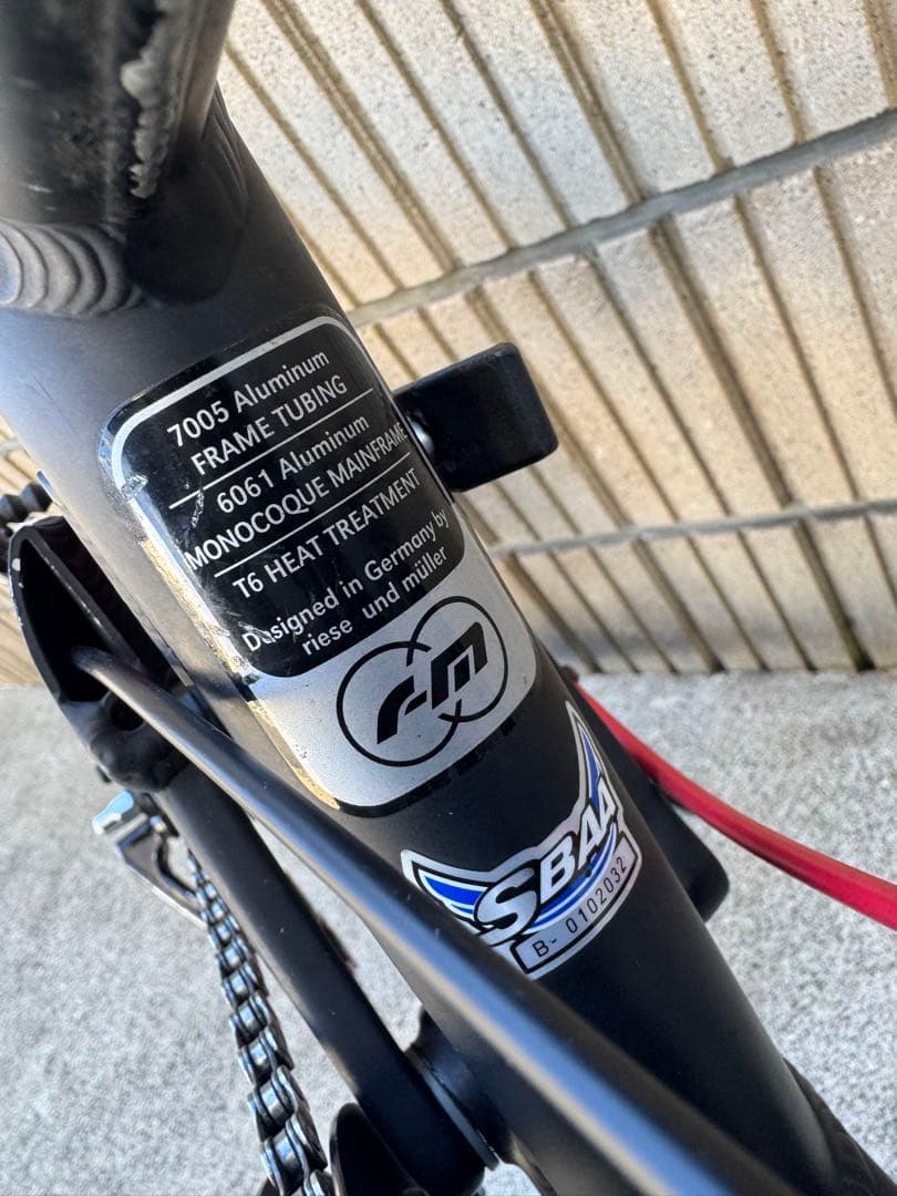 ライズアンドミュラー BD-1 ミニベロ　本体+カスタム総額35万円！