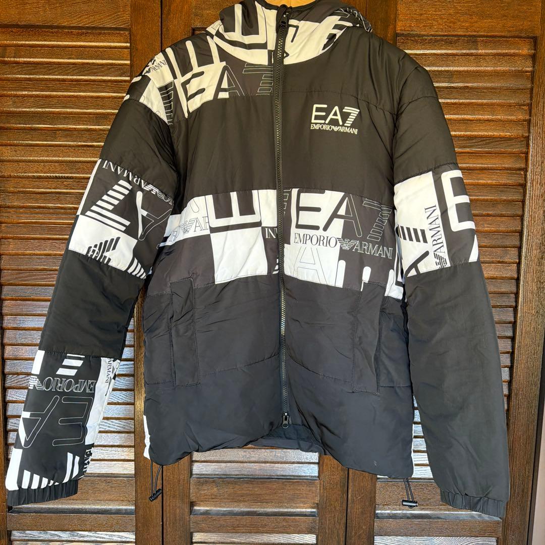 EA7 Emporio Armani ジャケット ブラック/ホワイト