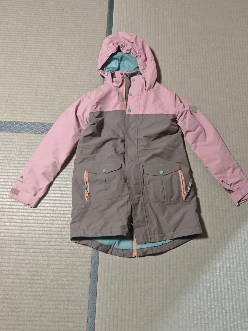 BURTON GORE-TEX XS ピンク/ブラウン