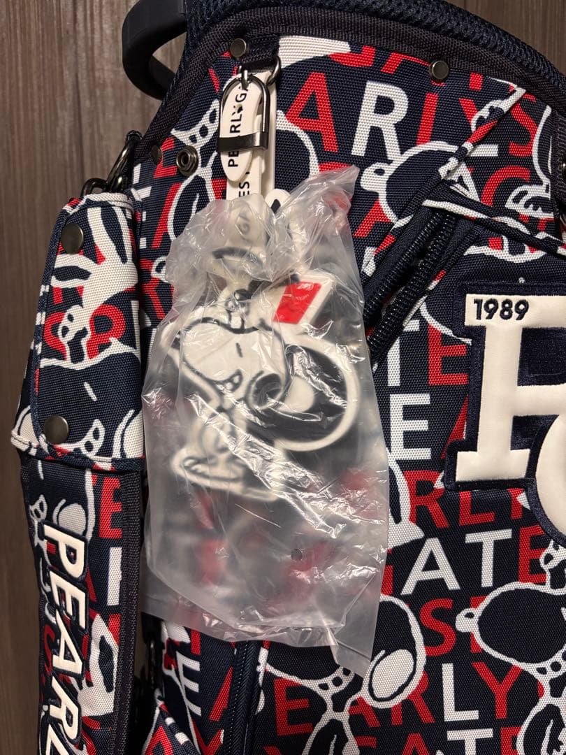 新品　PEARLY GATES スヌーピー　キャディバッグ