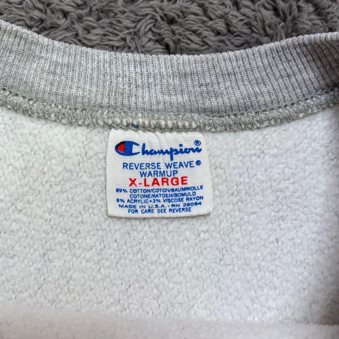 超美品【80s】チャンピオン リバースウィーブ トリコタグ 霜降り 大きいサイズ
