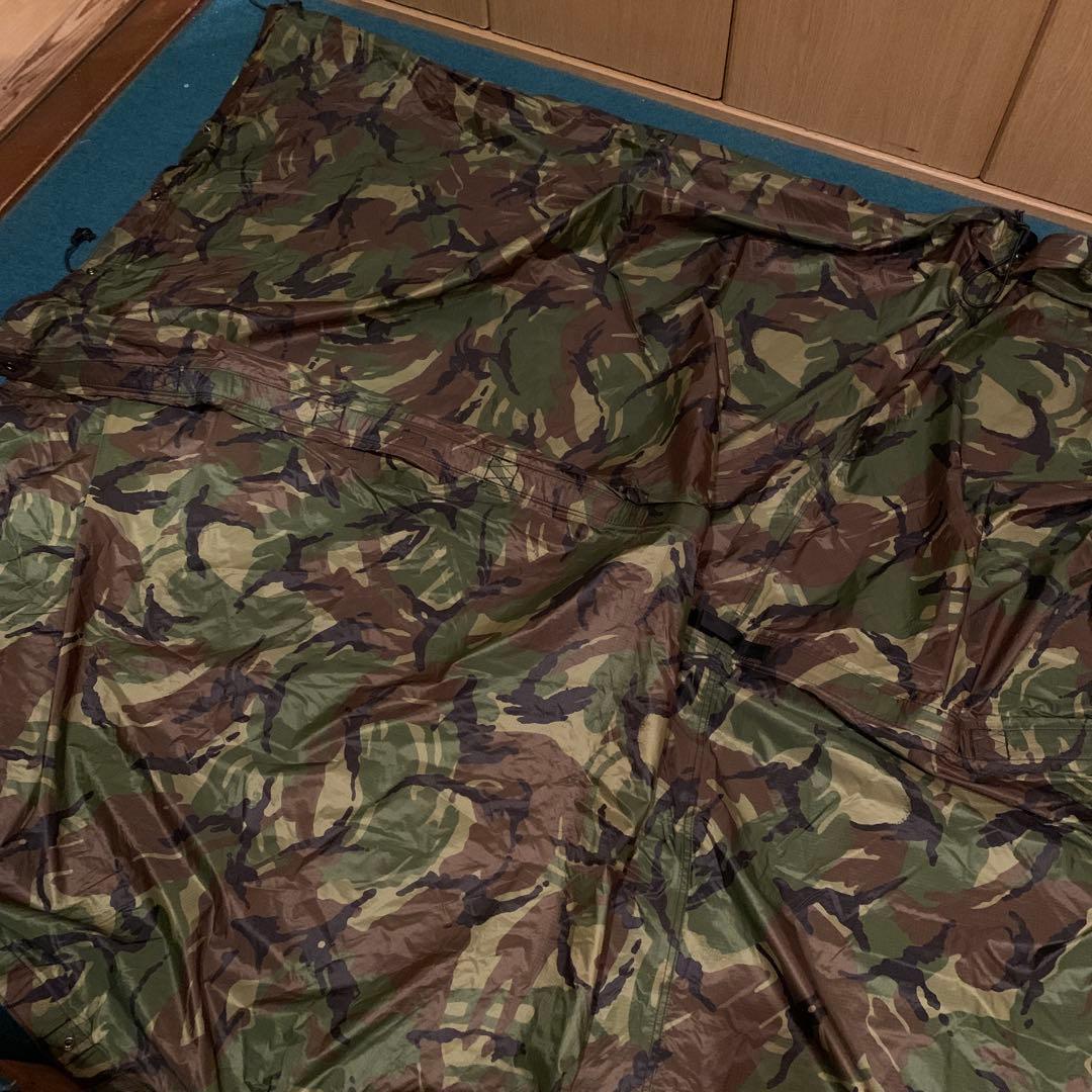 希少 デッドストック 新品未使用 オランダ軍タープ