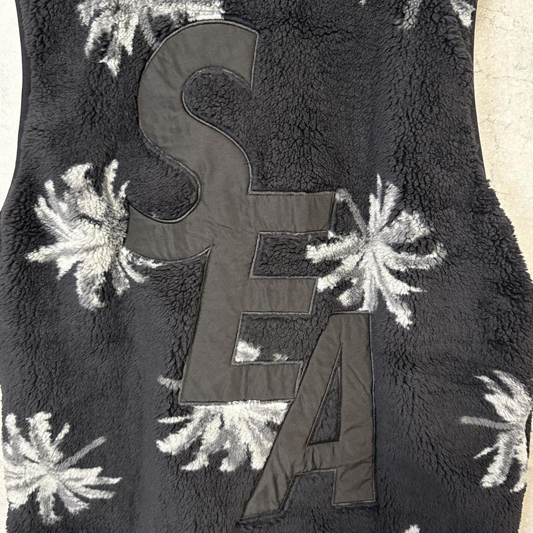 【タグ付き】WIND AND SEA PALM TREE フリースベスト　XL