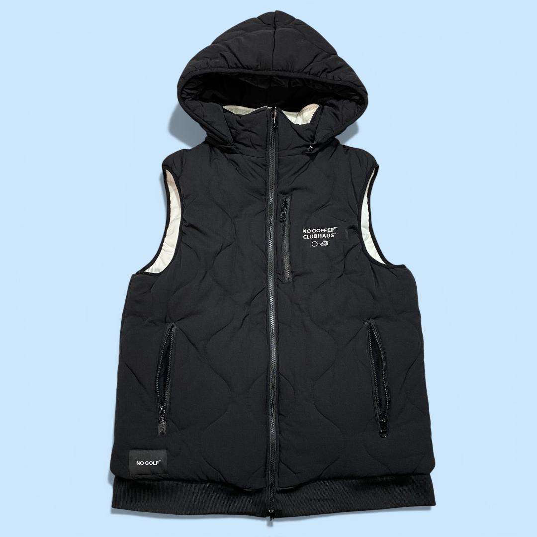 クラブハウス×NO COFFEE 2WAY リバーシブル 中綿 ジャケット XL