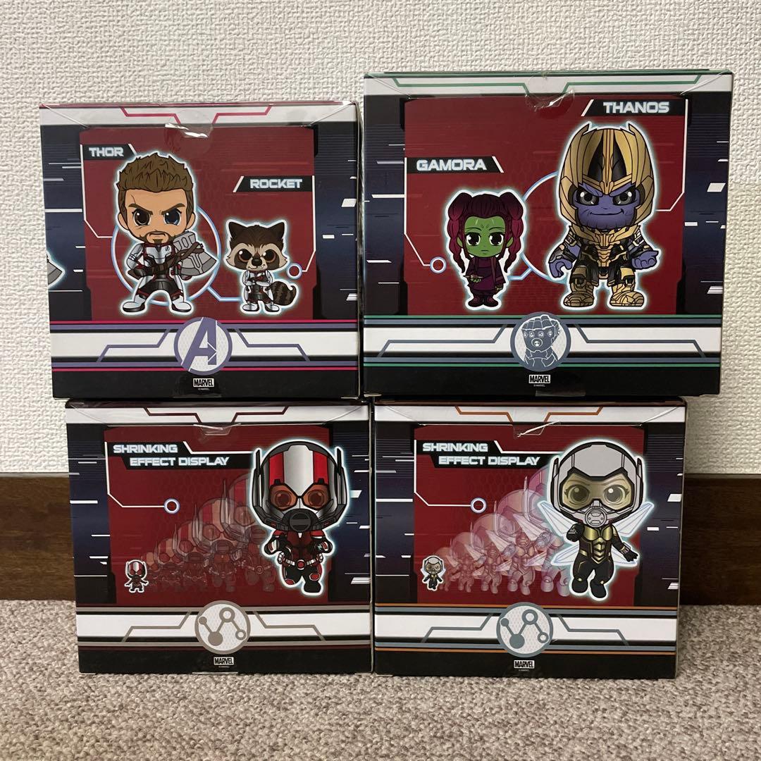 【コスベイビー ボックス】アントマン　ワスプ　ソー　ロケット　サノス　ガモーラ