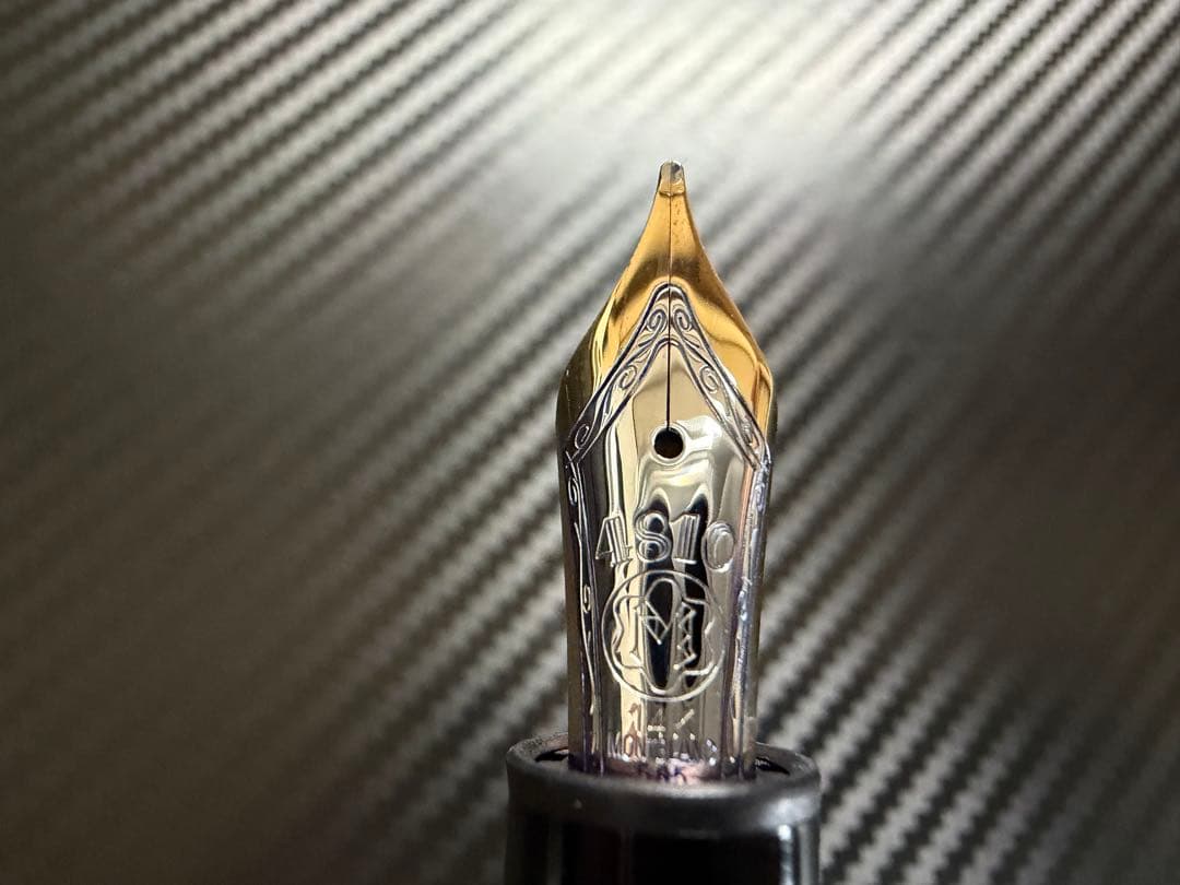 未使用に近い モンブラン ル・グラン P146 プラチナライン M 中字 万年筆