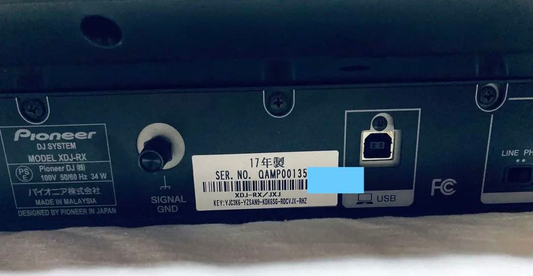 Pioneer DJ XDJ-RX DJコントローラー 美品 動作確認済