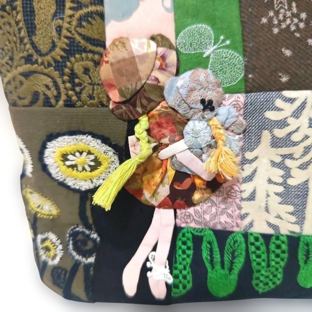 ハンドメイド　ミナペルホネン　スーちゃんバッグ