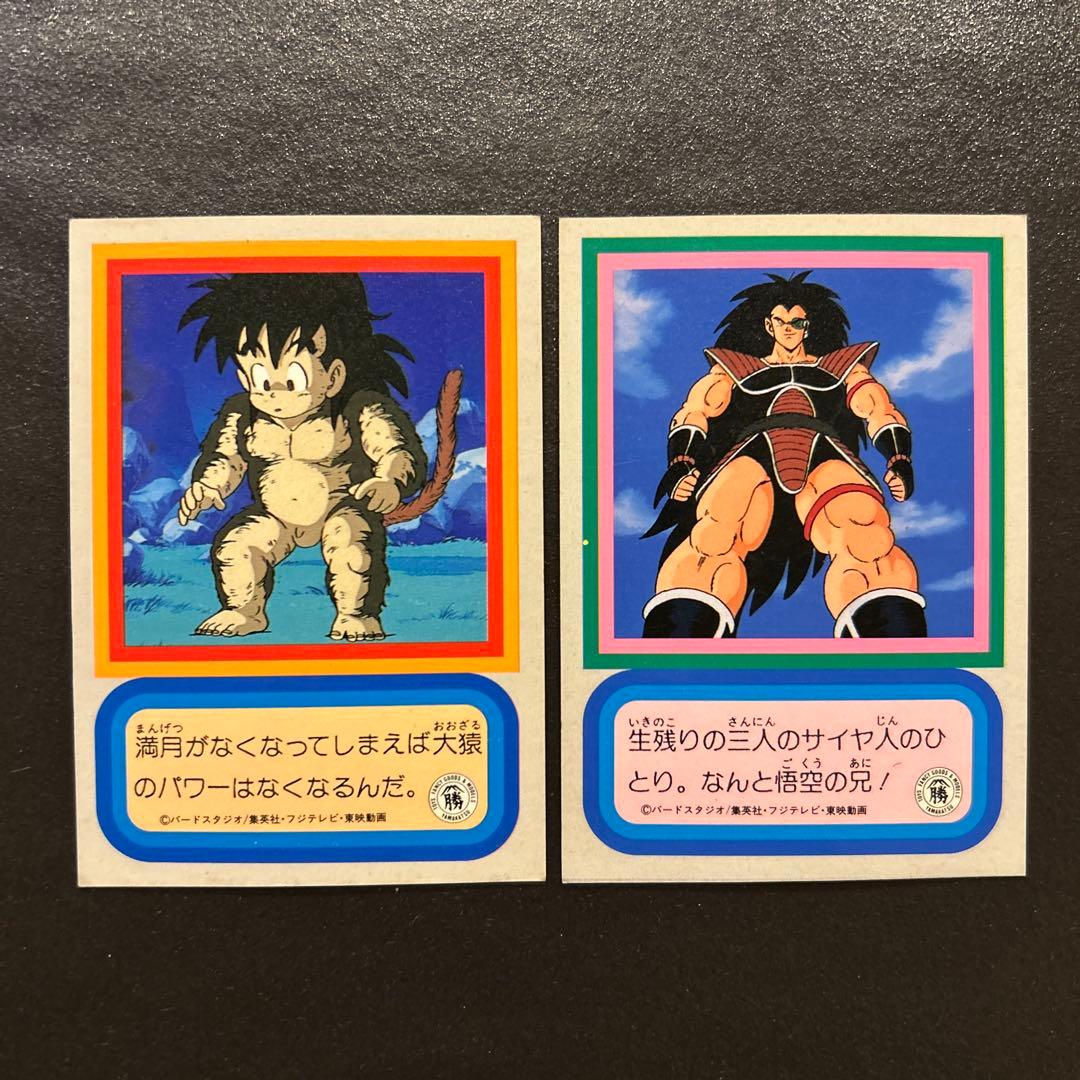 激レア　ドラゴンボールZ 両面ブロマイド　【その１】キラ２枚ノーマル２０枚セット