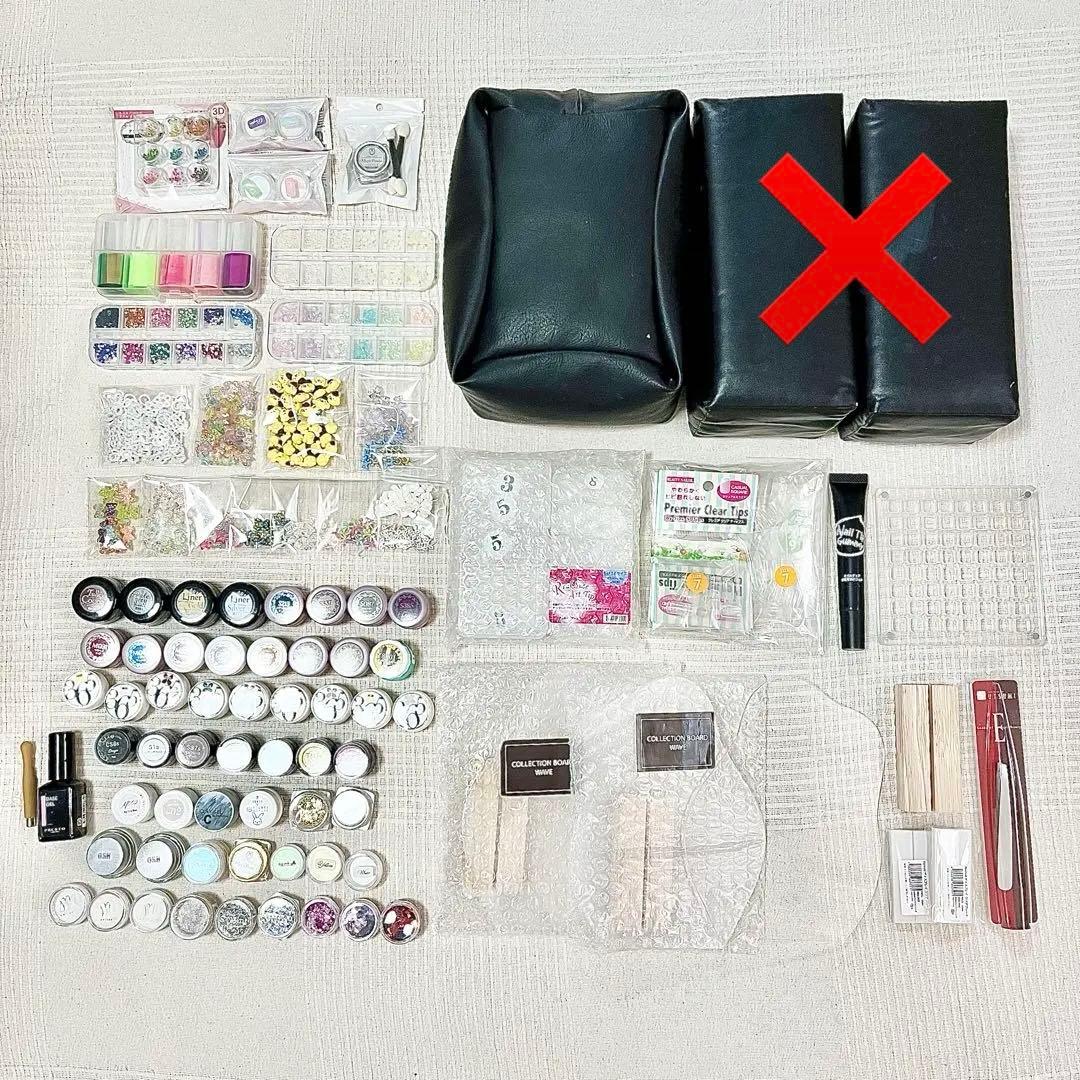 ネイル用品 まとめ売り 開業・練習用セット プロ用ジェル多数