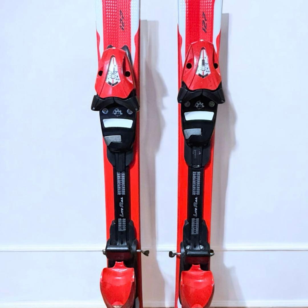 【ジュニア用】HEAD SUPER SHAPE 127cm スキー板 初心者向け