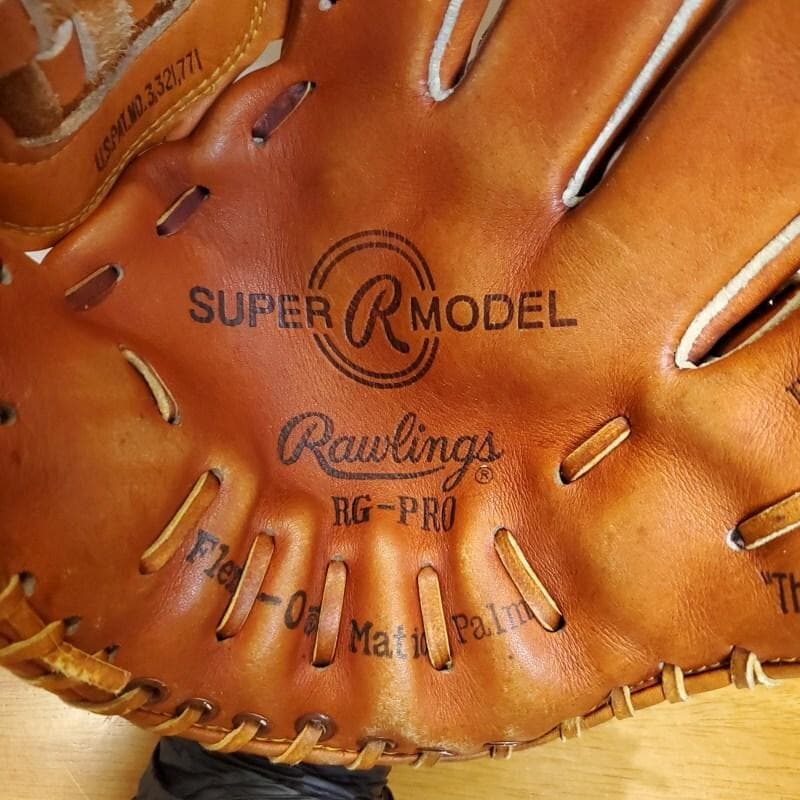 ローリングス 羽田耕一モデル BU-3 ビンテージ 内野用 軟式グローブ