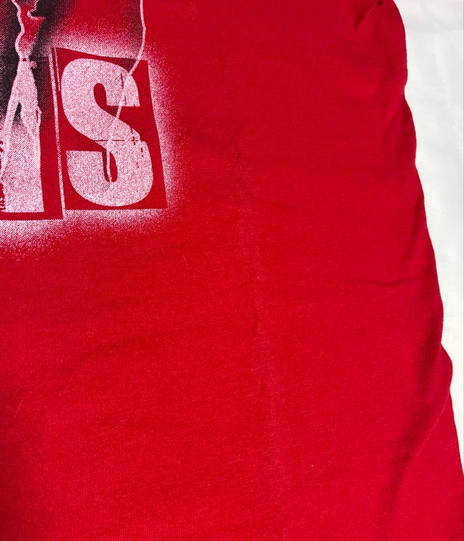 ビンテージ 2005 オアシス oasis Tシャツ 赤