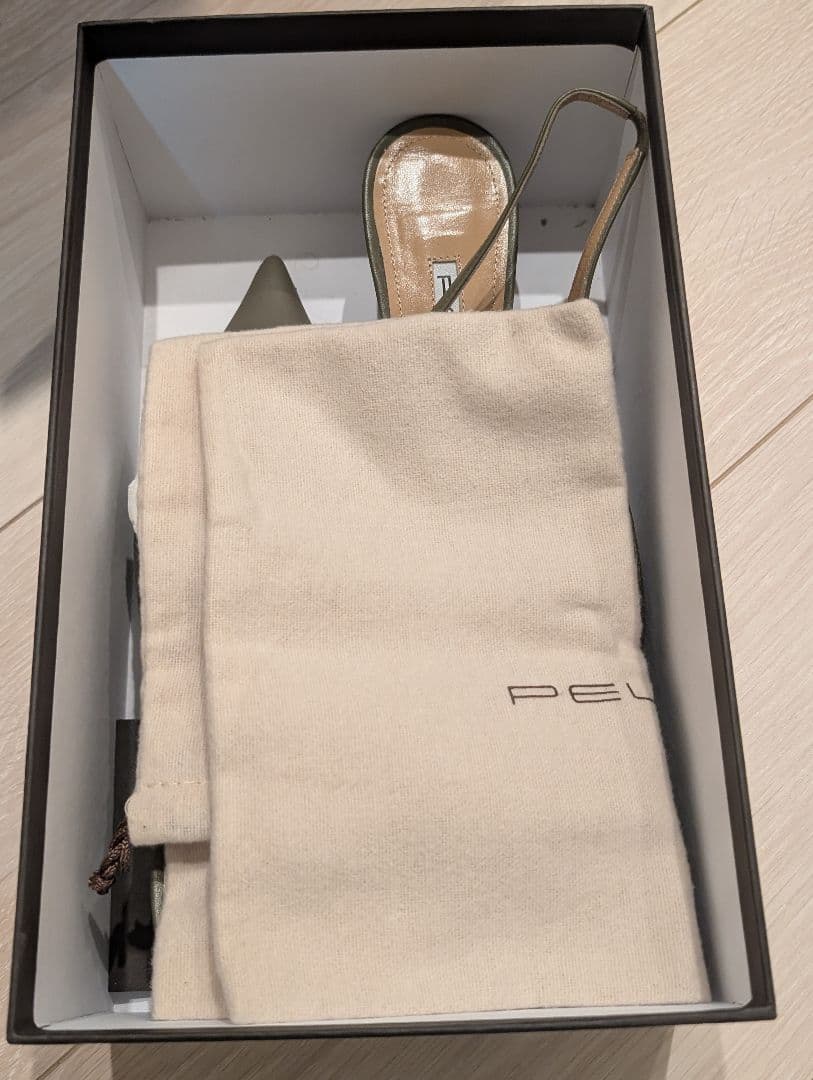 PELLICO ペリーコ BACKSTRAP MULE 35 カーキ