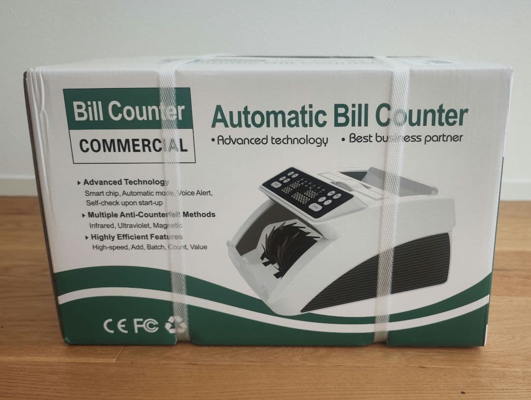 【未開封新品】紙幣カウンター マネーカウンター 2025新紙幣対応