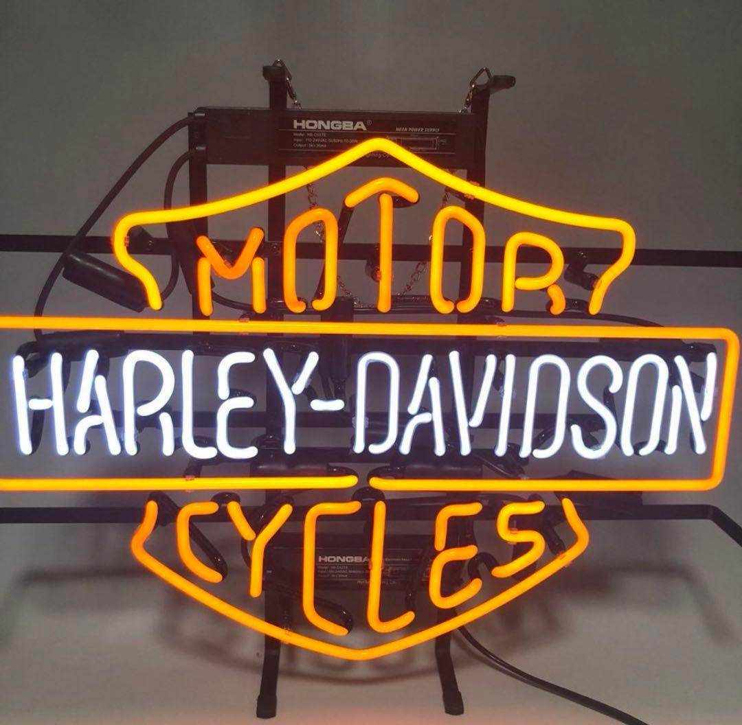 ガラス管ネオンサイン　ハーレーダビットソン/Harley-Davidson