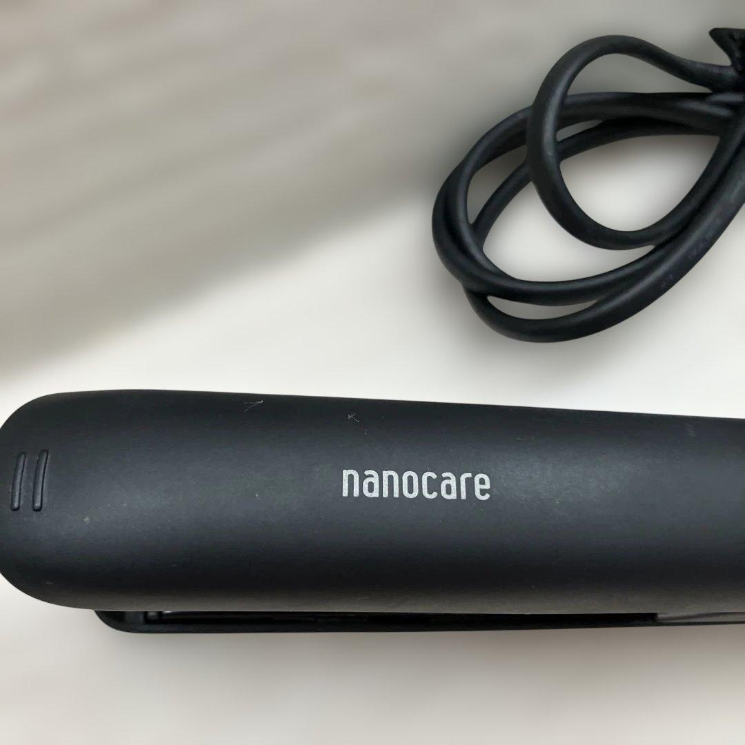 Panasonic nanocare ストレートヘアアイロン 黒