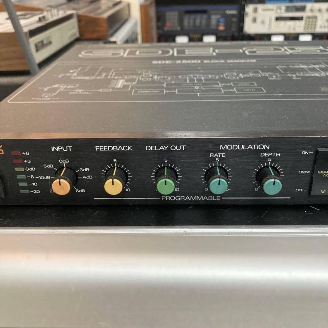 【美品】Roland SDE-2500 ローランド デジタルディレイ ⑦
