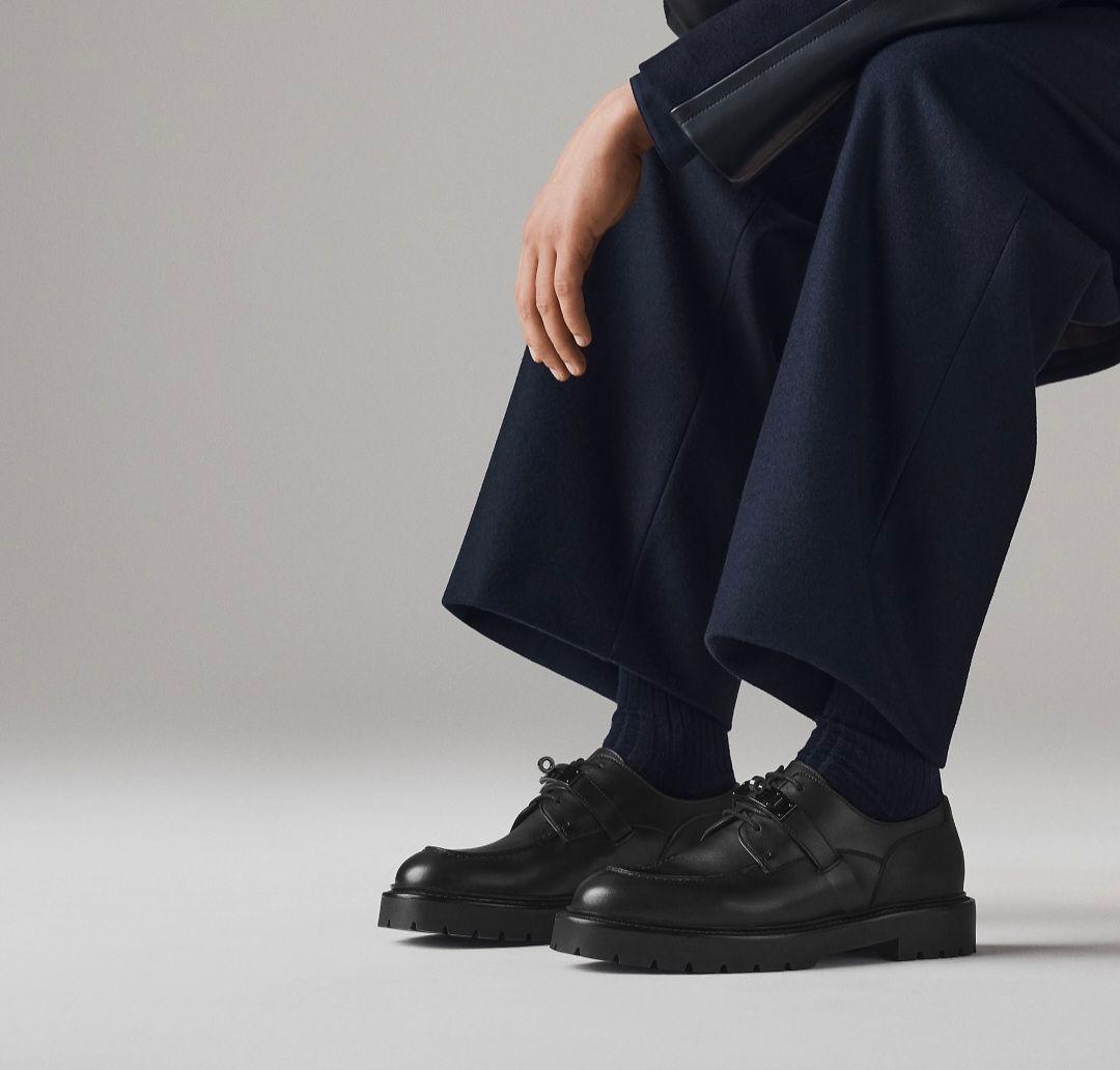 月末SALE　エルメス　ケリー・ダービー　ファースト　ローファー　35