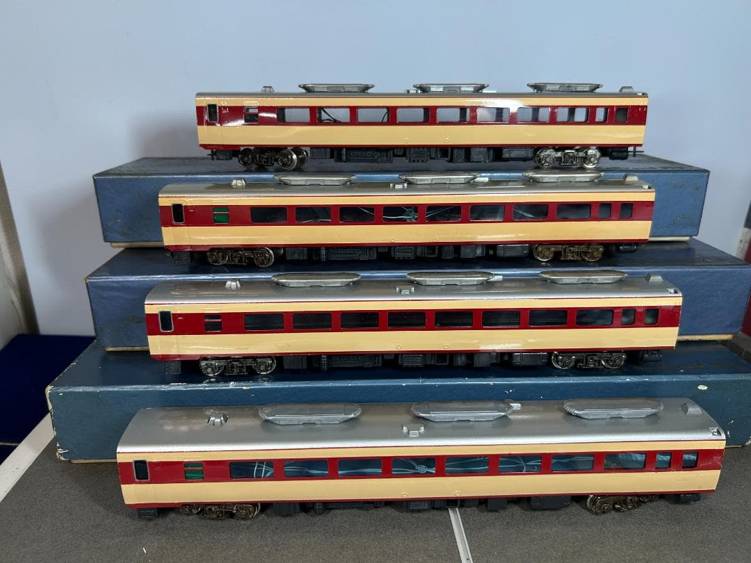 カツミ キハ82系 状態やや不良12両+不良2両 14両セット 残パーツあり