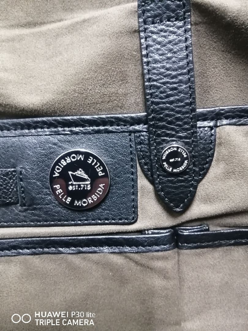 PELLE MORBIDA ペッレモルビダ ブリーフバッグ ビジネス ブラック