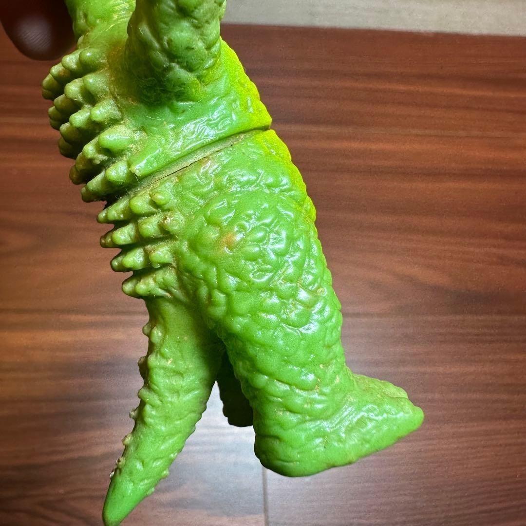 ブルマァク アンギラス ソフビ 当時物 珍色 4104