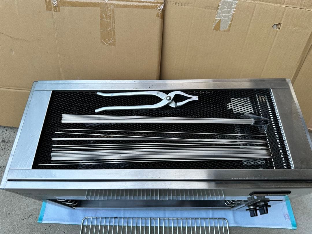 リンナイ2023年製 RINNAI上火式グリラー RGP-62SV 都市ガス用