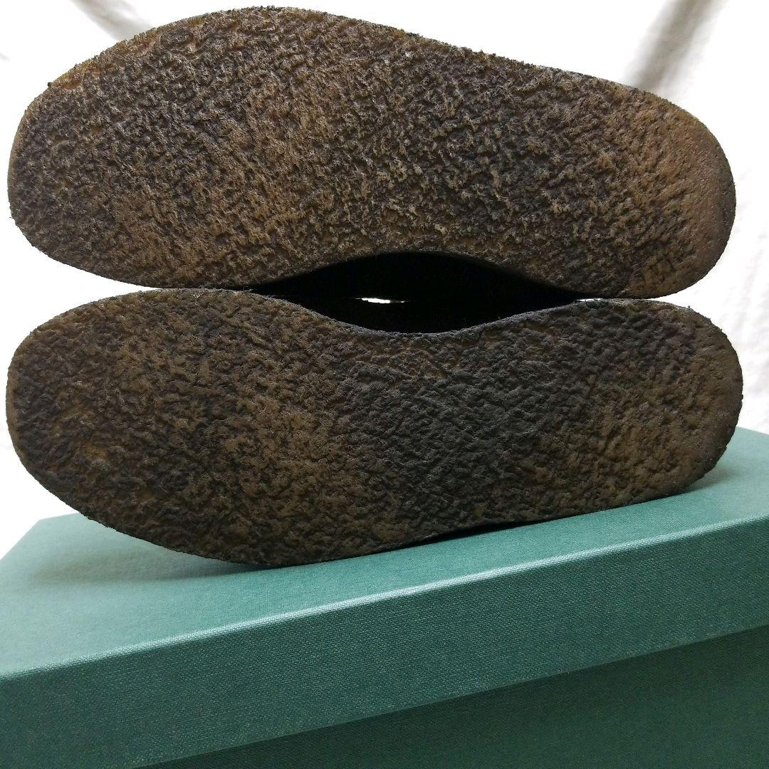 秋冬 Nepco ネプコ ウイングチップ シューズ ラバーソール 茶 英国製