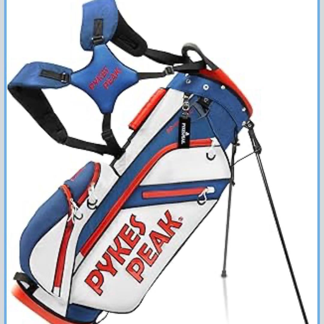キャディバッグ 軽量 ゴルフバッグ ゴルフ スタンド メンズ レディース6分割