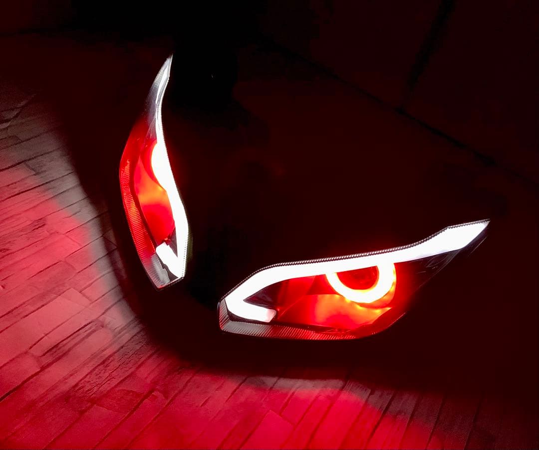 NINJA250 EX250L、ZX-6R カスタムヘッドライト ニンジャ250