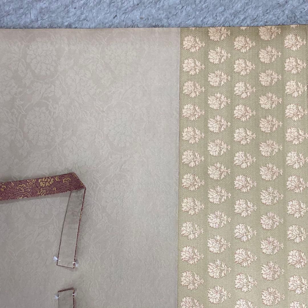 掛軸　三輪良平作　立雛　桃の節句　共箱　落款有　二重箱入