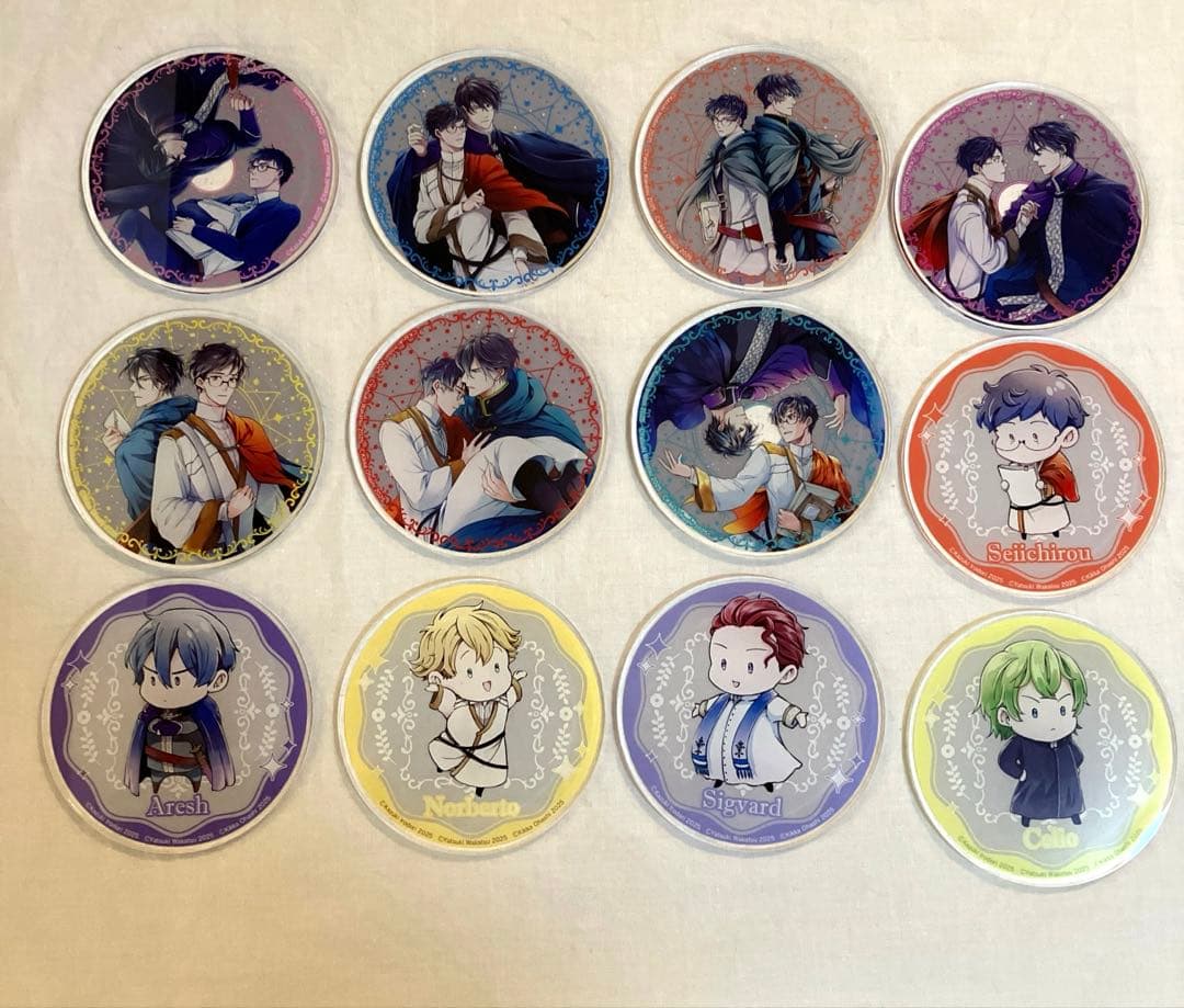 異世界の沙汰は社畜次第 アニメイト グラッテ コースター 全12種