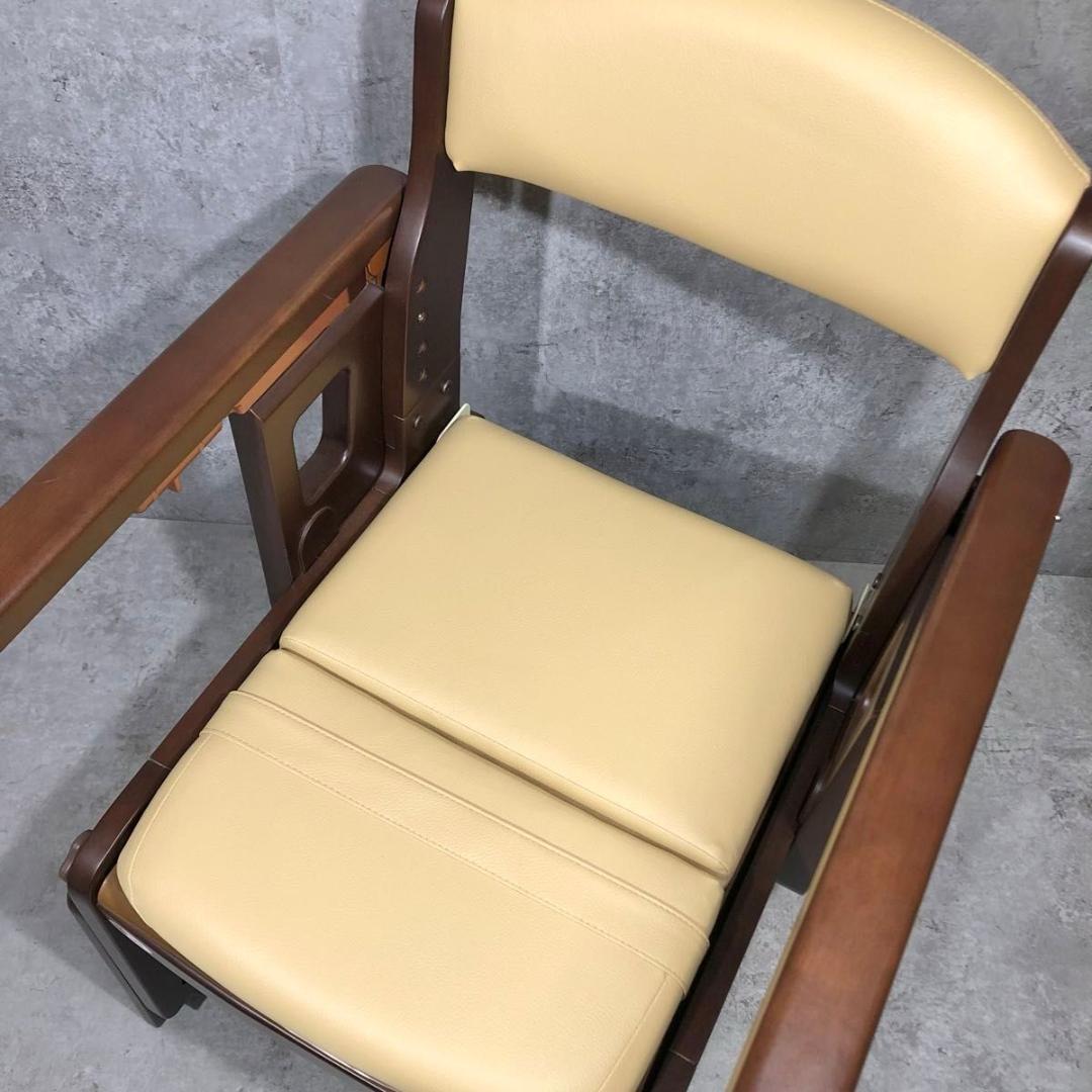 未使用 アロン化成 安寿 家具調 スマートトイレ NEO はねあげ 標準便座