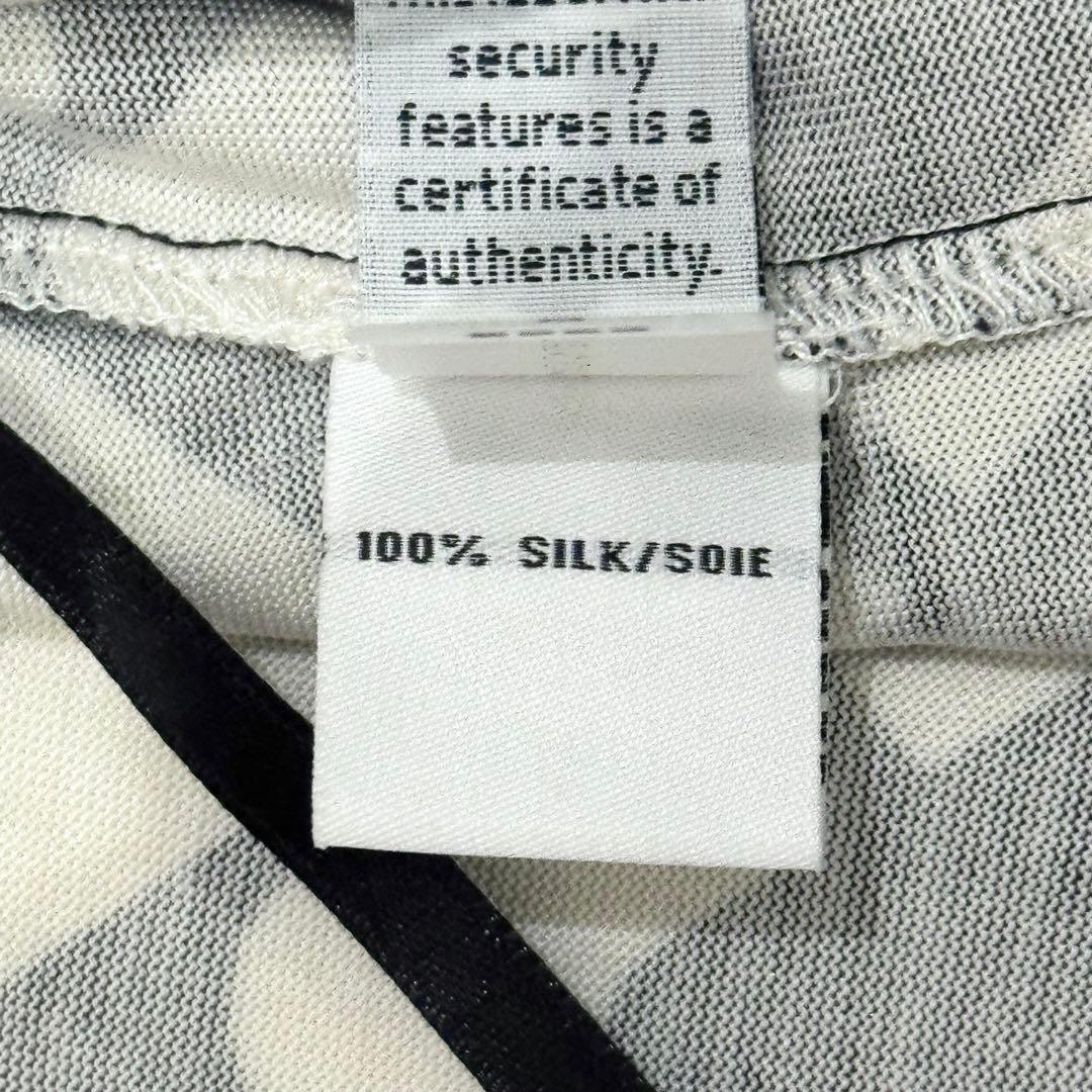 【美品】DIANE von FURSTENBERG ラップワンピース チェーン柄