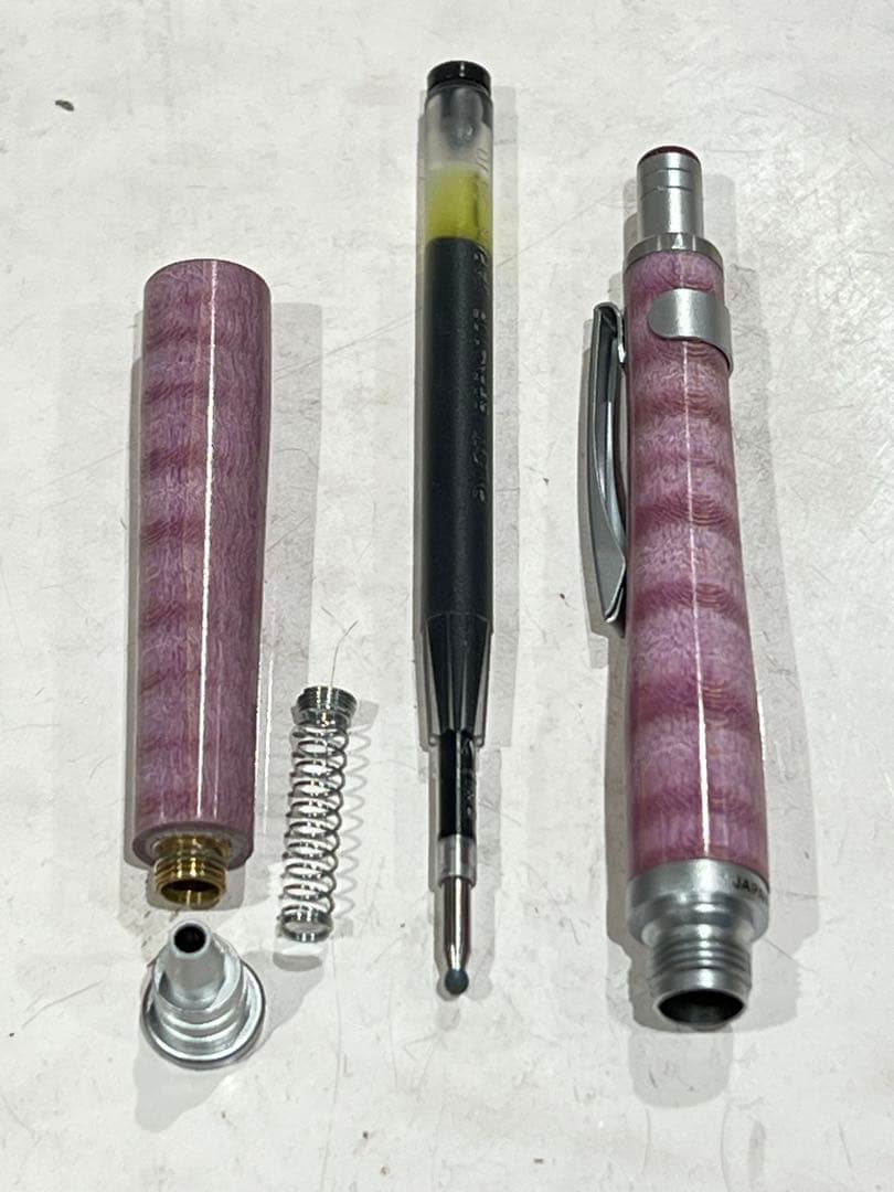 S20ボールペン　スタビライズドウッド(メイプル)