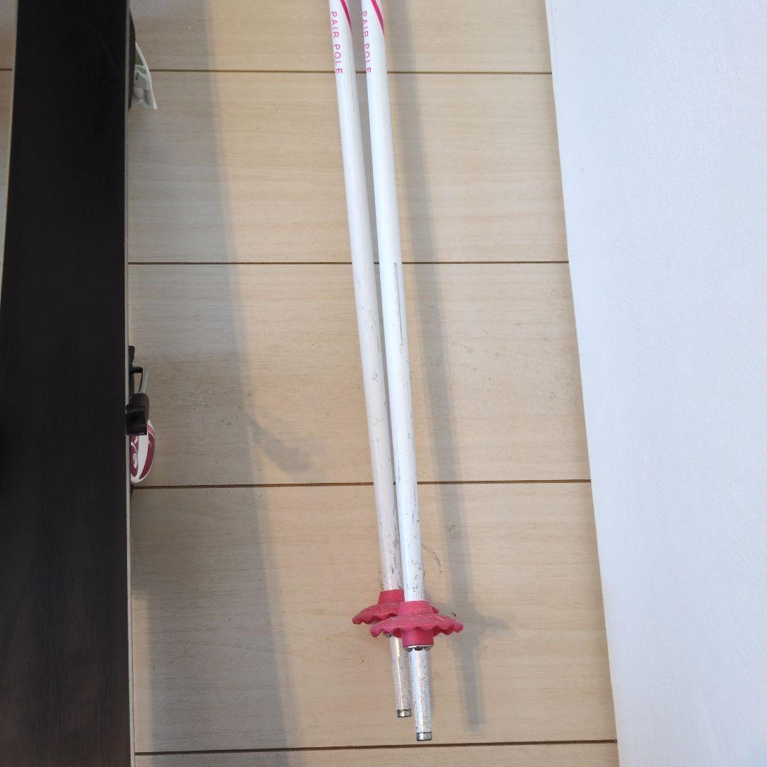 ATOMIC スキーセット 120ビンディング・ストック・ケース付き