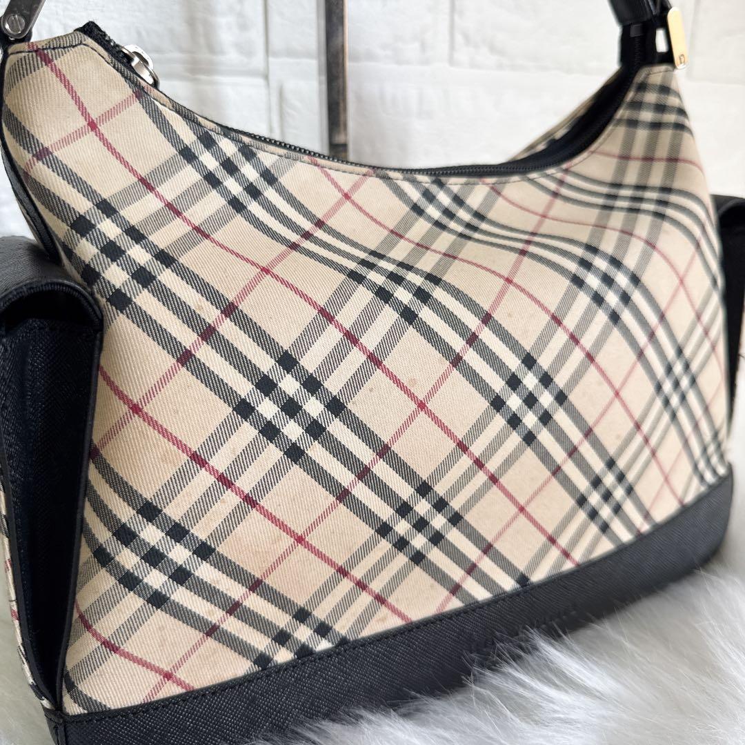 BURBERRY バーバリー ノバチェック ワンショルダーバッグ ハンドバッグ