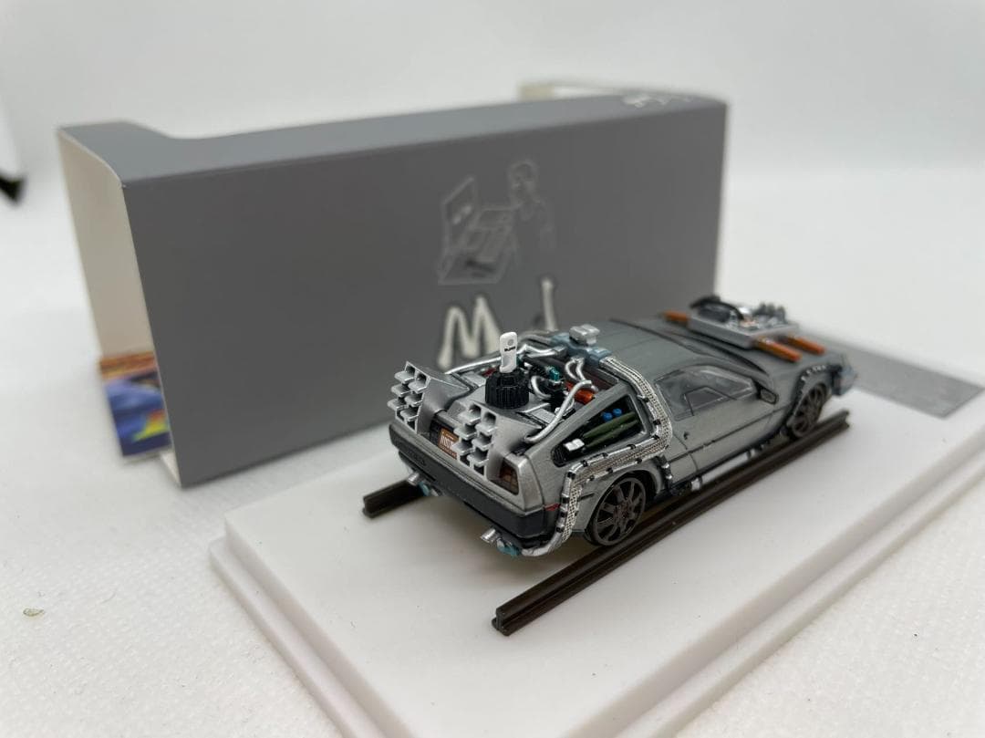 4R-567 MJ 1/64 バック トゥ ザ フューチャー デロリアン