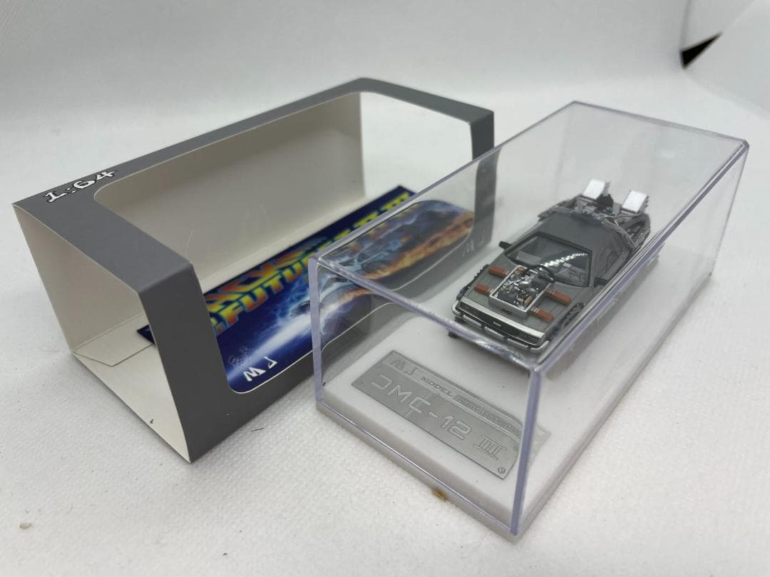 4R-567 MJ 1/64 バック トゥ ザ フューチャー デロリアン