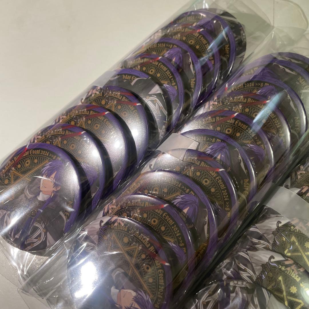 M62.しまさかバースデー2024 志麻 等身 缶バッジ Missa 教祖