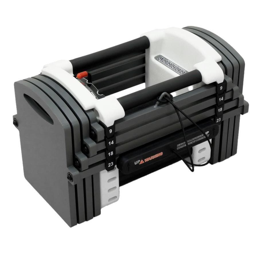 パワーブロック ダンベル 可変式ダンベル 1個 12段階調節 2848