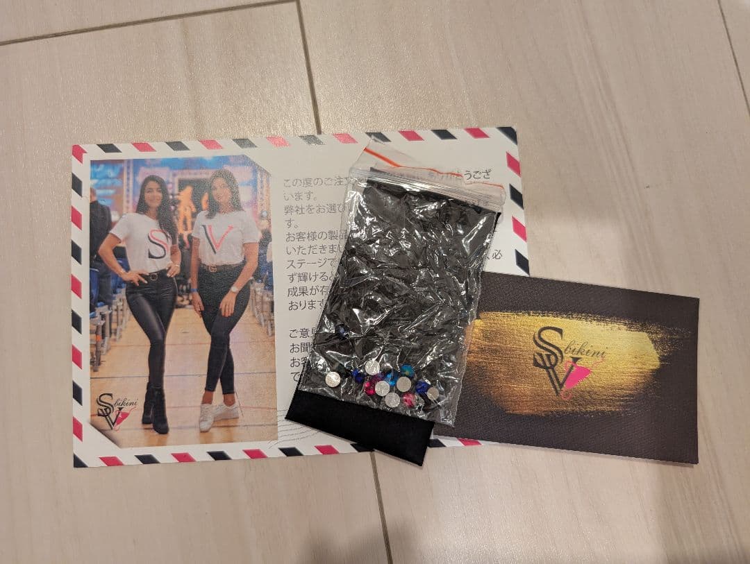 ＳＶBIKINI スワロフスキービーズ　オーダーメイドビキニ