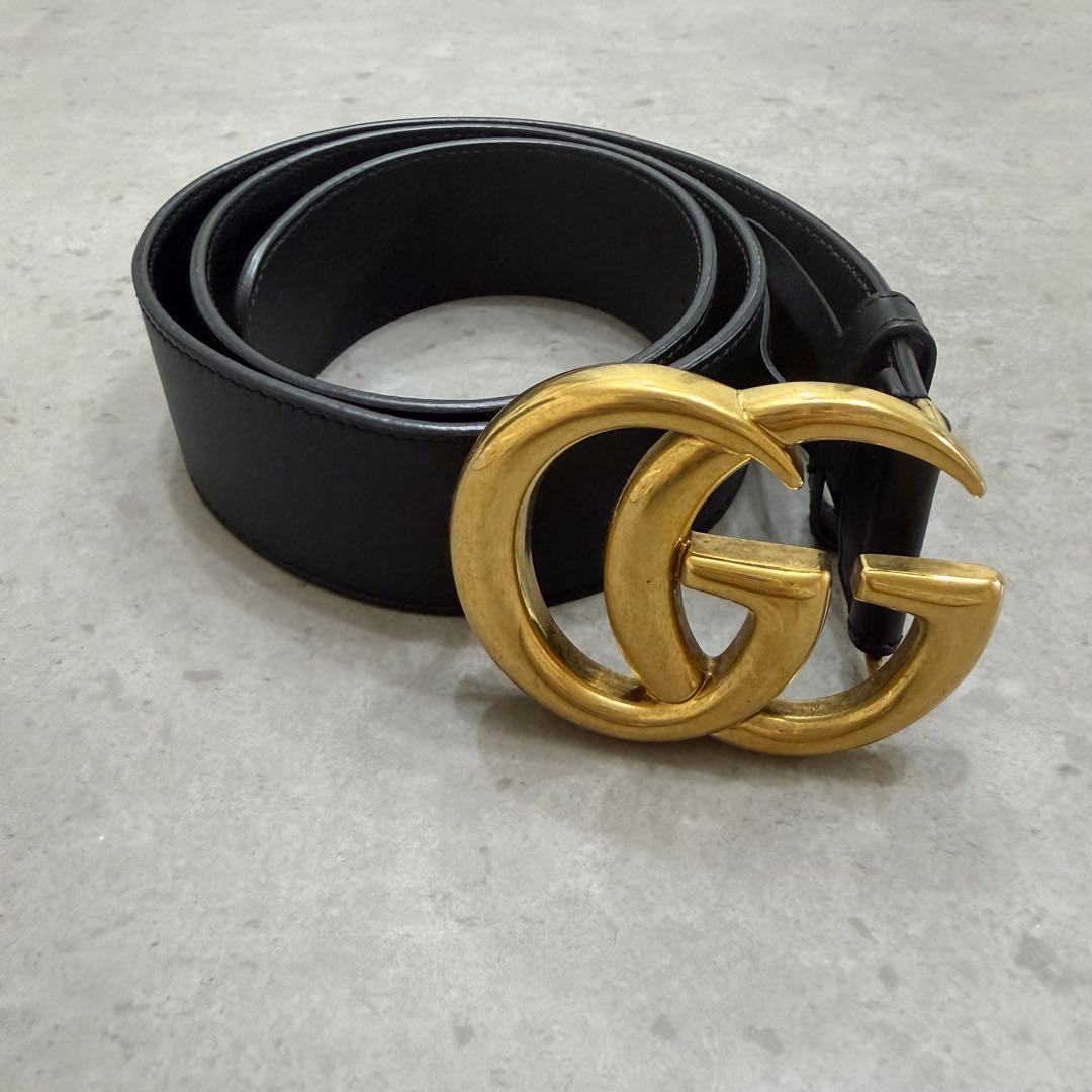 美品✨GUCCI ダブルG ベルト 80-32