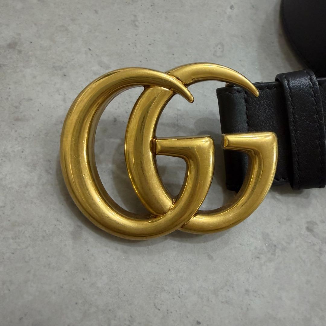 美品✨GUCCI ダブルG ベルト 80-32