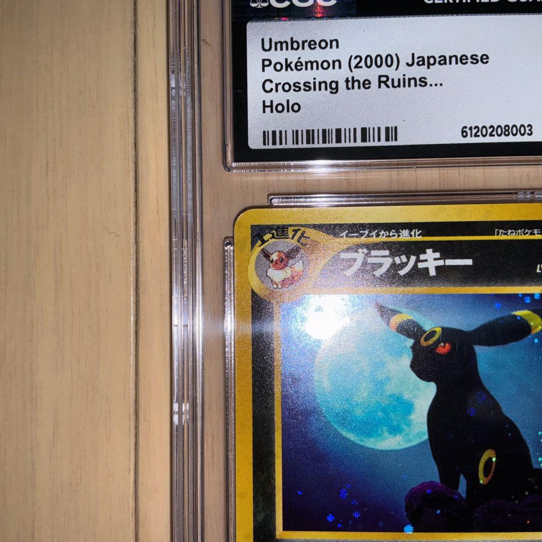 【CGC10】ポケモンカード　ブラッキー　旧裏