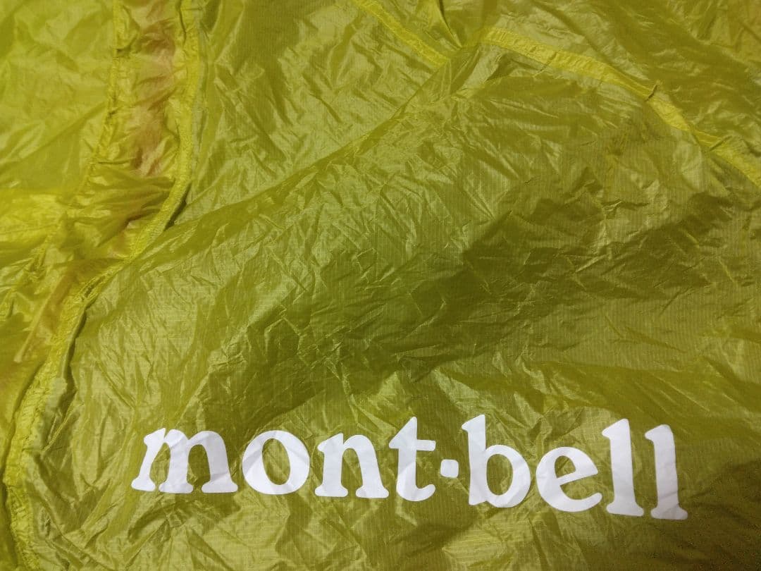 [未使用美品] 超軽量　U.L.モノフレームシェルター　モンベル　イエロー